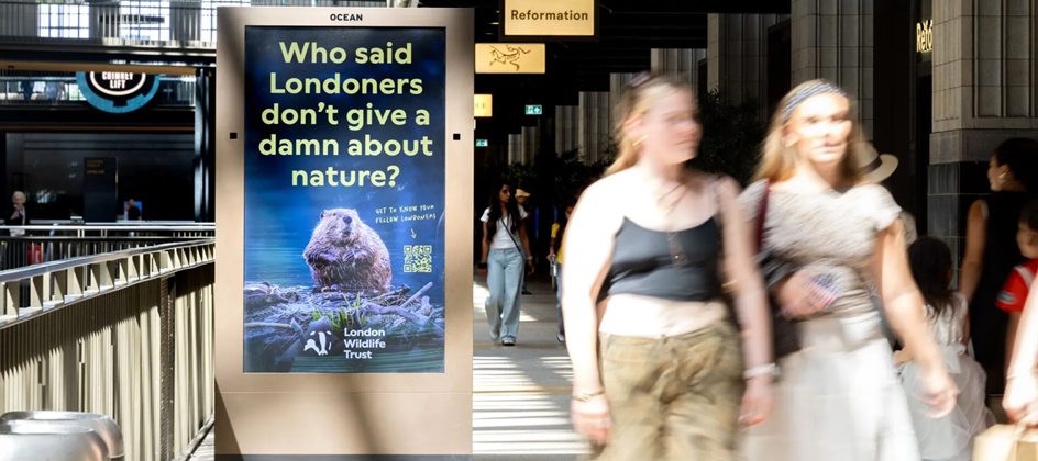 OOH campaign champions urban wildlife